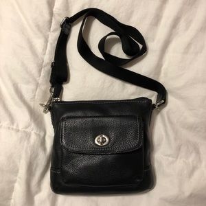 Black Coach Crossbody Purse
